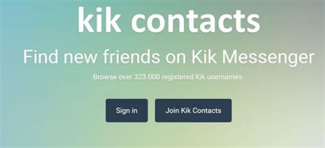 kikfeiender|Finding a friend on Kik – Kik